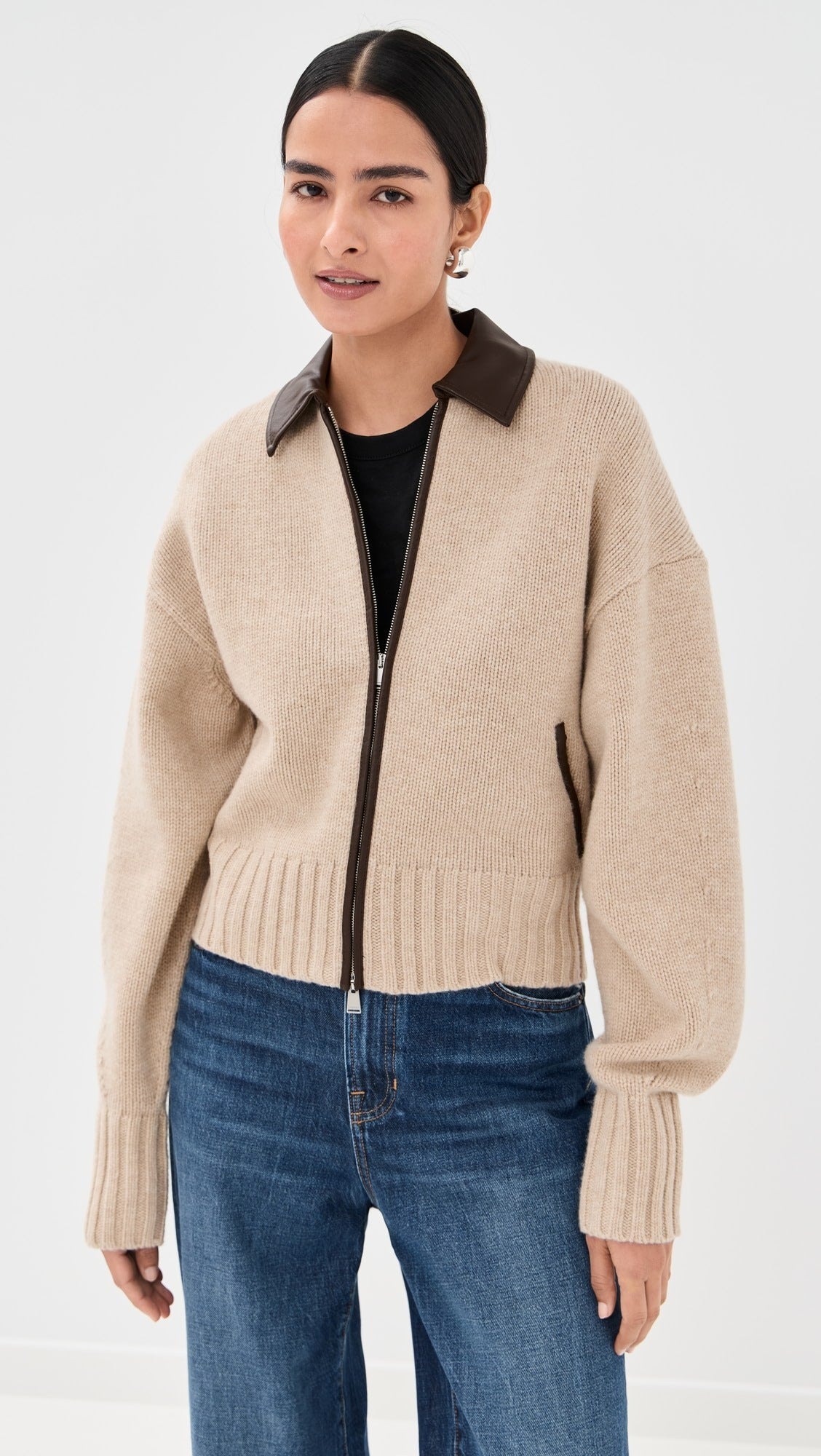 SimkhaiZofia Zipper Cardigan