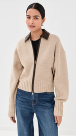 SimkhaiZofia Zipper Cardigan