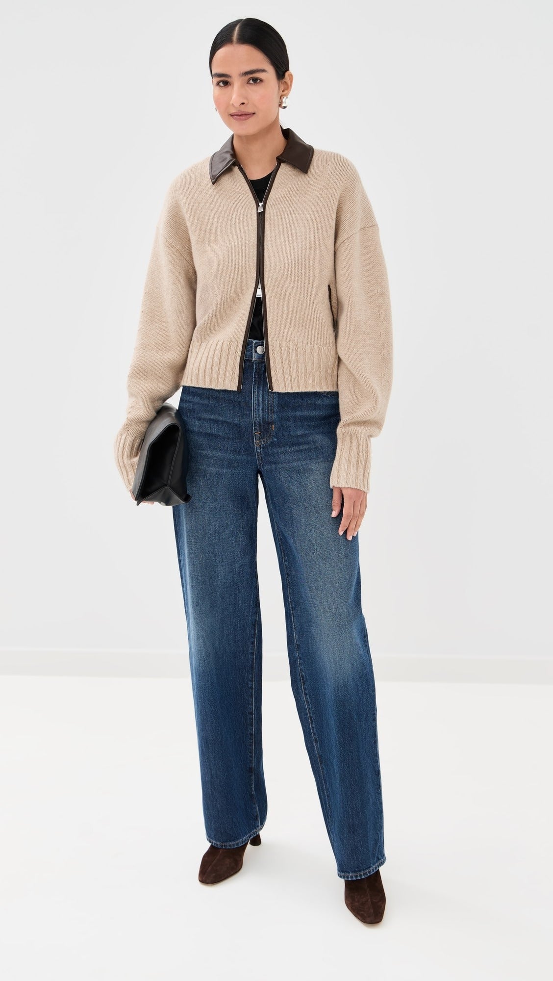 SimkhaiZofia Zipper Cardigan