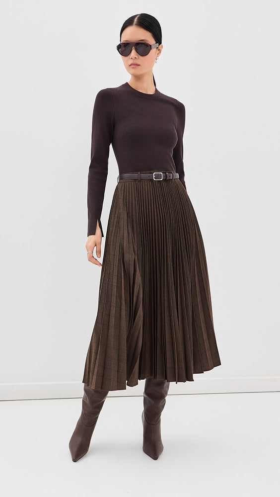Simkhai Trista L\S Midi Dress