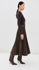 Simkhai Trista L\S Midi Dress