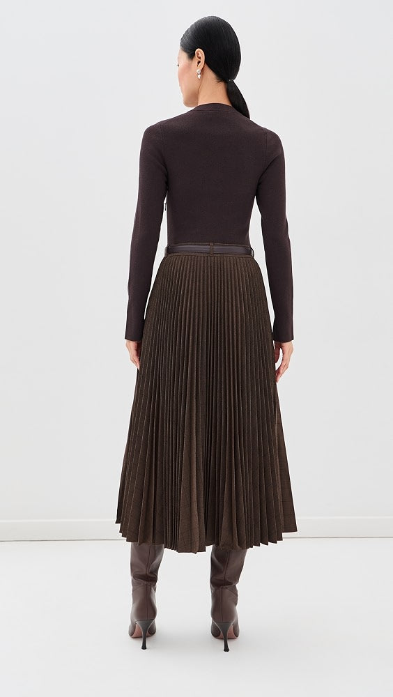 Simkhai Trista L\S Midi Dress