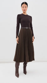 Simkhai Trista L\S Midi Dress