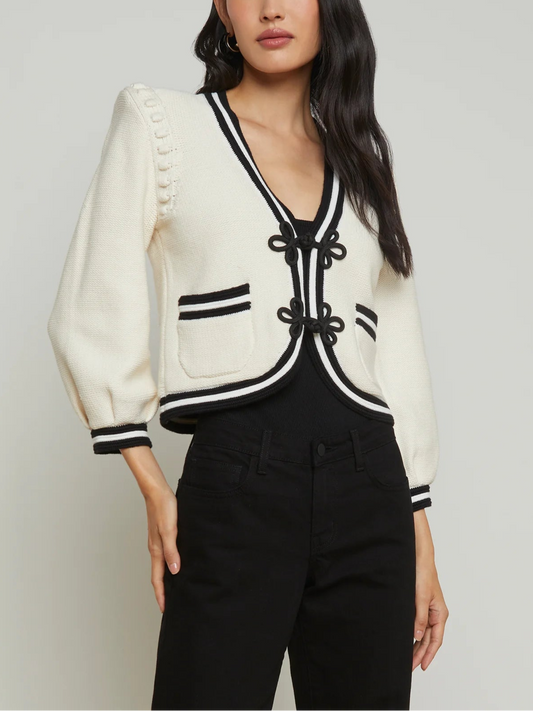 L'agence Kaito Crop Cardigan