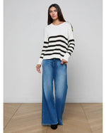 L'agence TS Bishop Striped Sweater