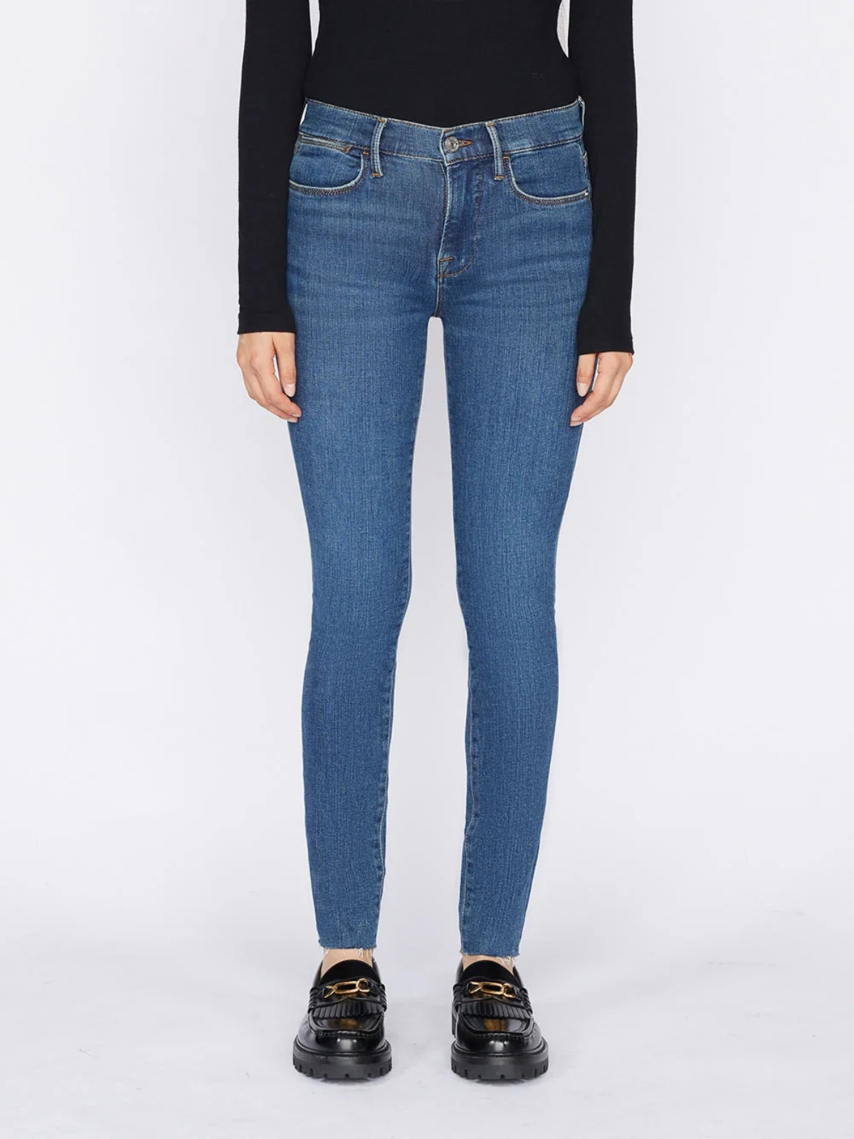 Le High Straight Raw Jean - Pants