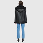 Hiso TS Martina Shearling Moto Jacket