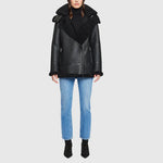 Hiso TS Martina Shearling Moto Jacket