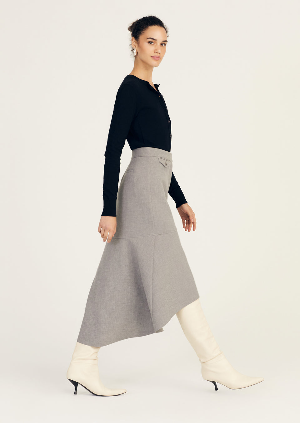 Derek Lam Nicolette Midi Skirt