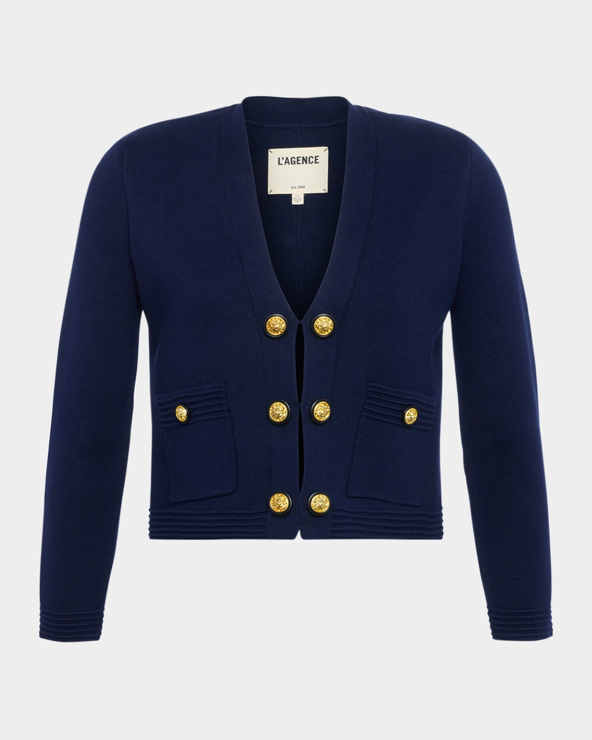 Lagence Catie V-Neck Knit Blazer