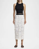 Smythe Applique Pencil Skirt
