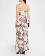 L'agence TS Sayla Bias Cut Maxi Dress