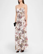 L'agence TS Sayla Bias Cut Maxi Dress