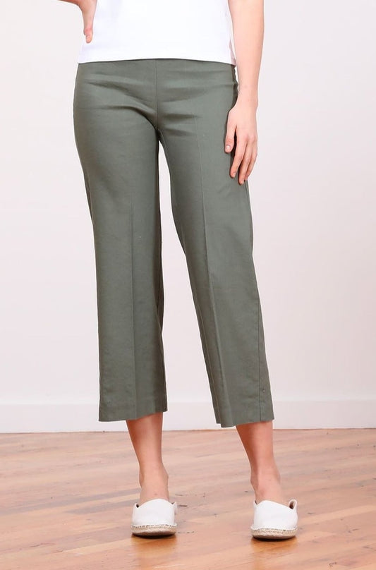 Avenue Montaigne Stretch Linen Pants