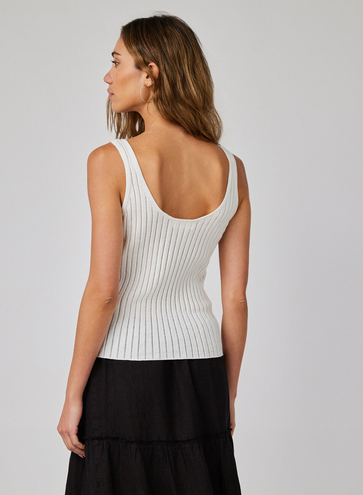 Bella Dahl Open Knit Tank