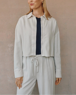 Bella Dahl Oversized Cropped Shacket