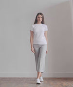 Avenue Montaigne Hairline Stripe Pant