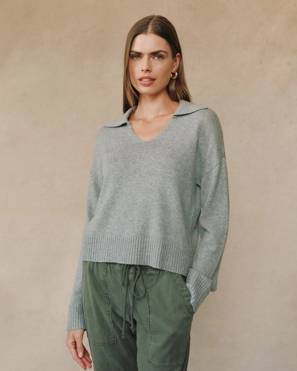 Bella Dahl Collared Sweater