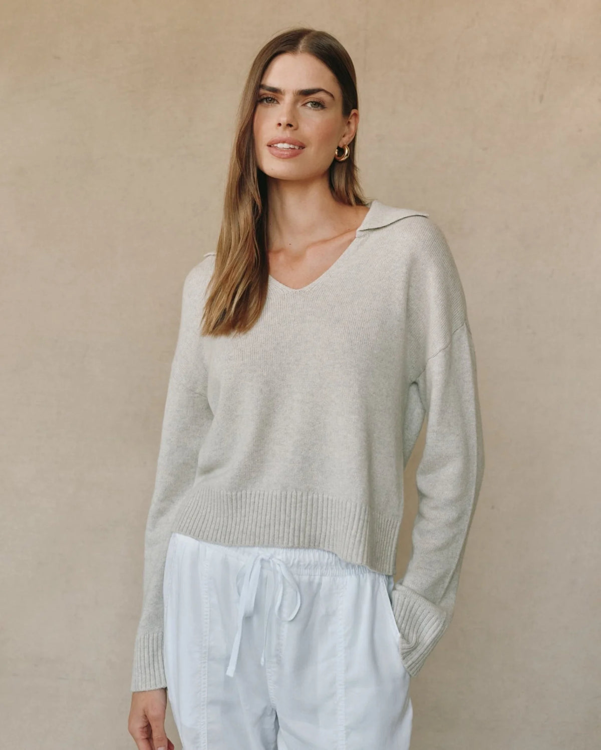 Bella Dahl Collared Sweater