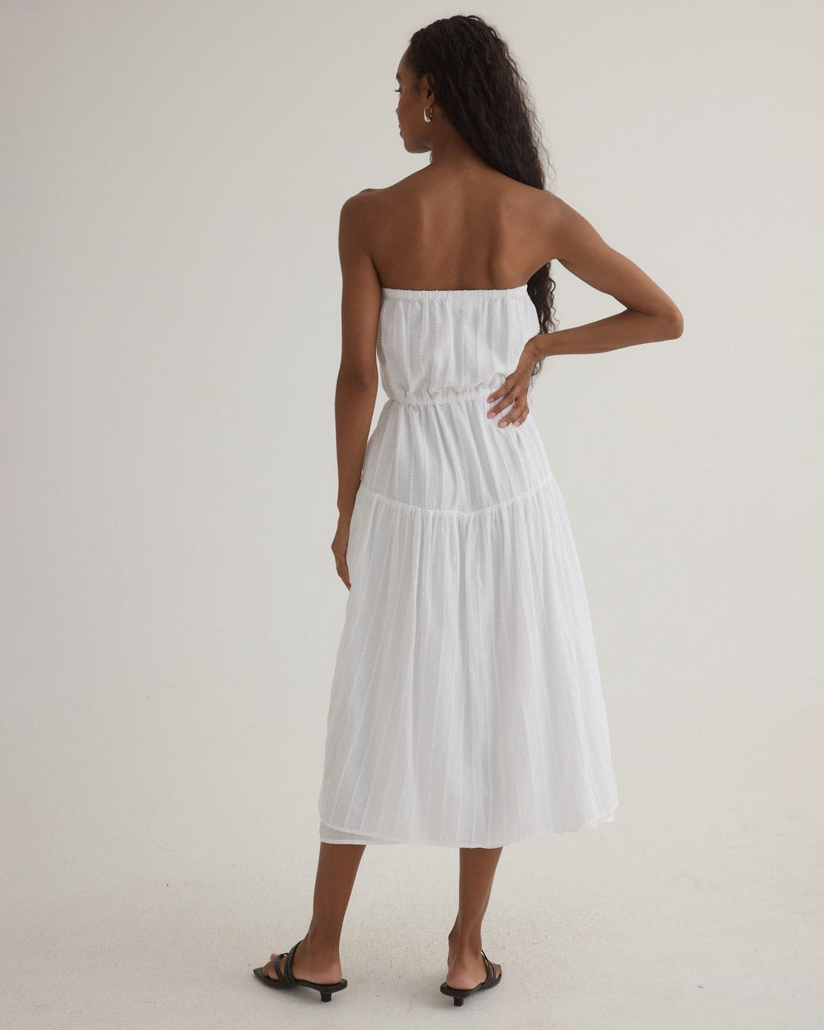 Bella Dahl Ruffle Hem Midi Dress