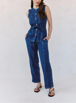 Bella Dahl Seamed Belted Vest