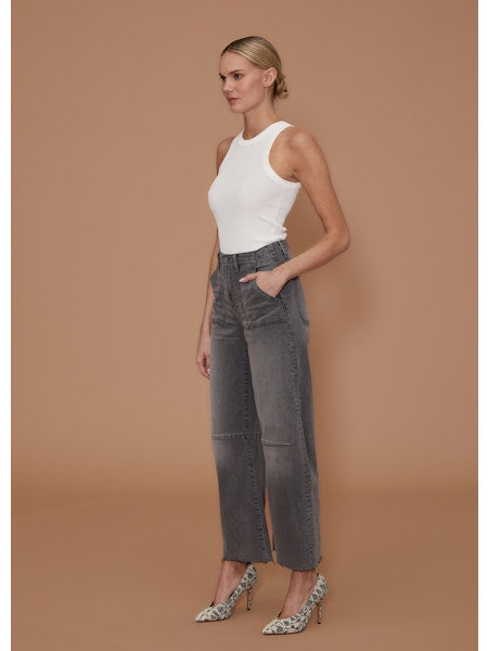 Le Jean Utility Soft Barrel Jeans