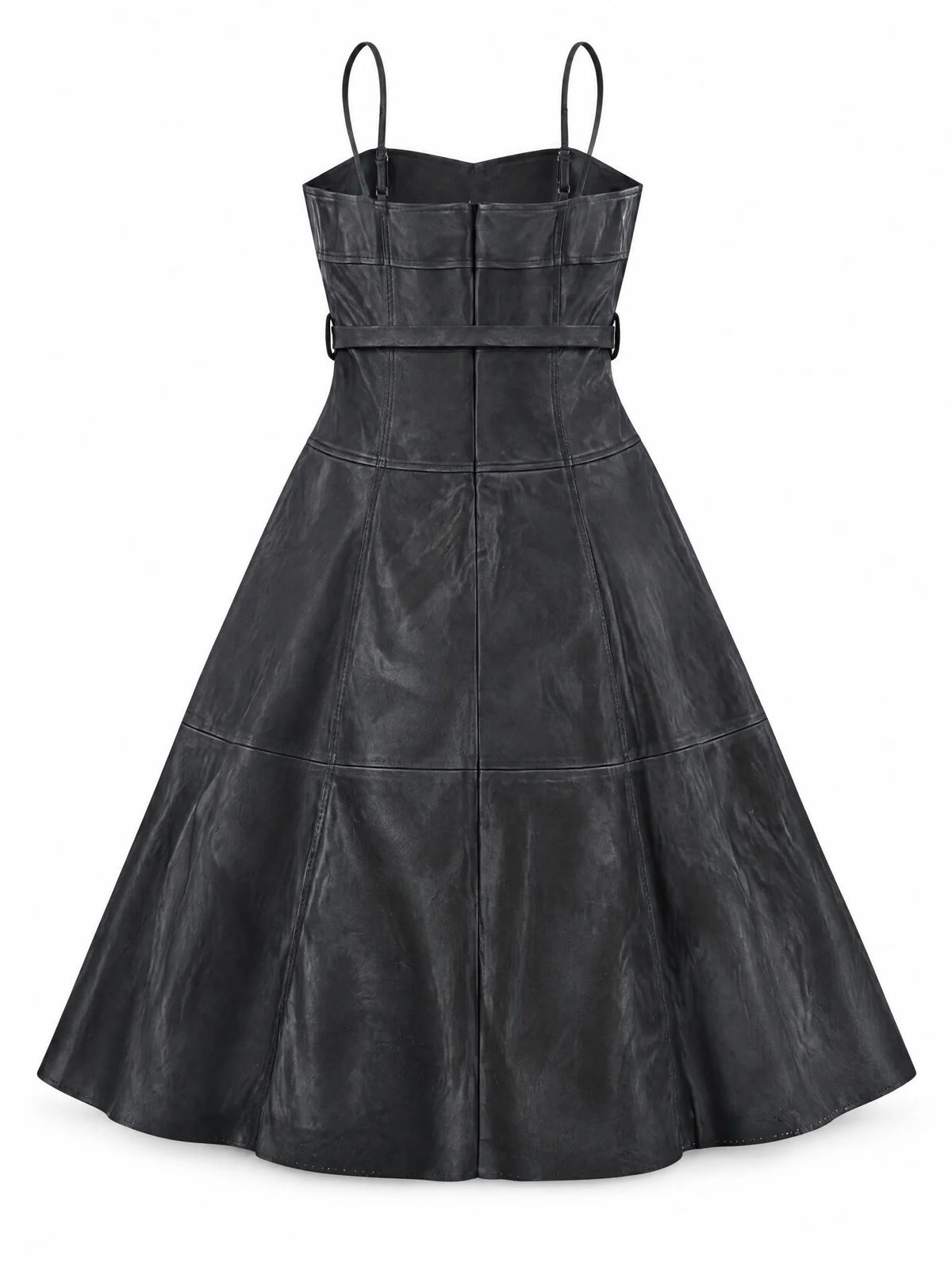 Karina Grimaldi Sofia Vegan Leather Dress