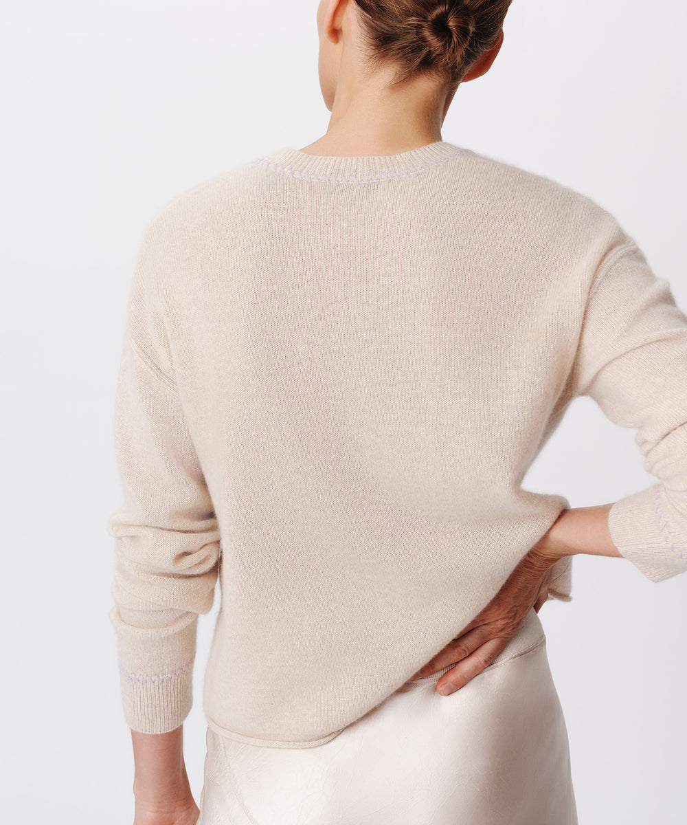 ATM Cashmere Long Sleeve Pullover