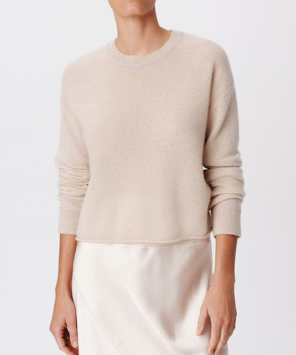 ATM Cashmere Long Sleeve Pullover