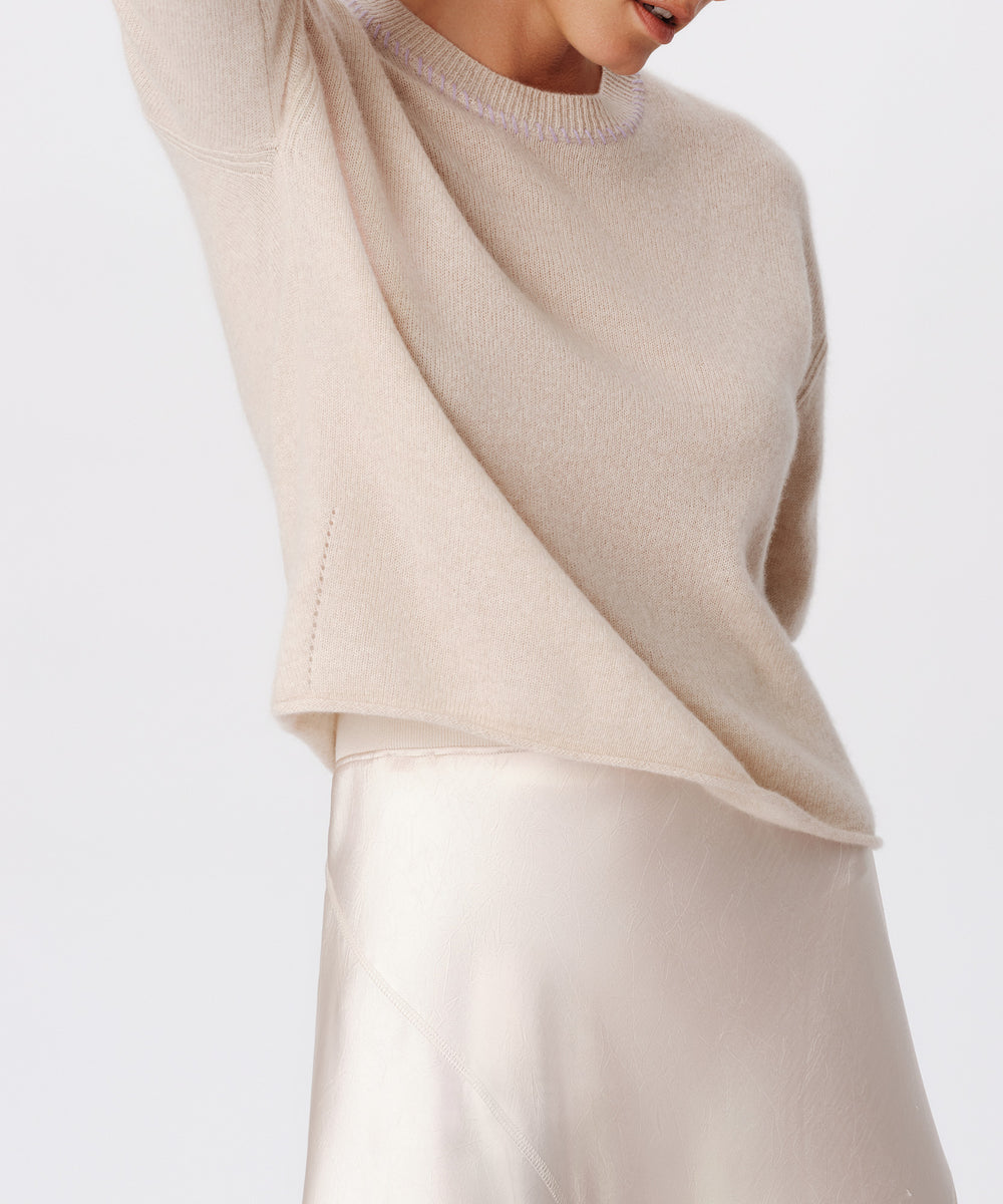 ATM Cashmere Long Sleeve Pullover