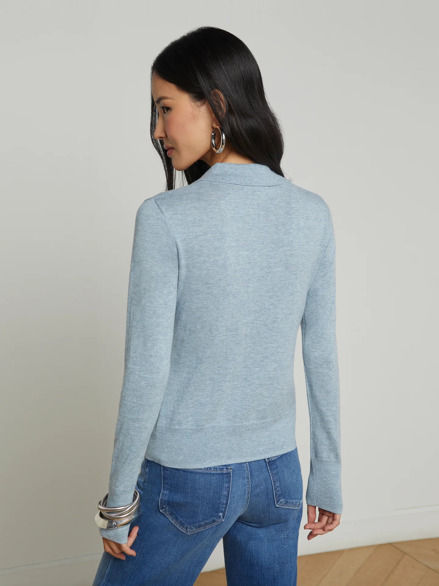 L'agence Sterling Collared Sweater