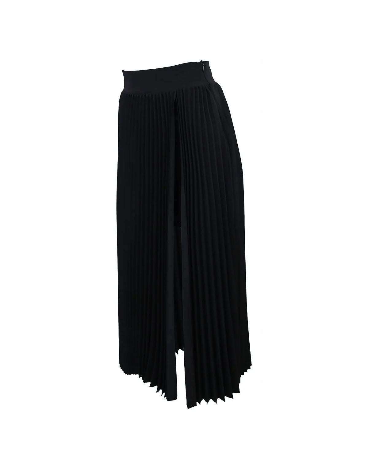 Theo Ts Atlas Pleated High Slit Skirt