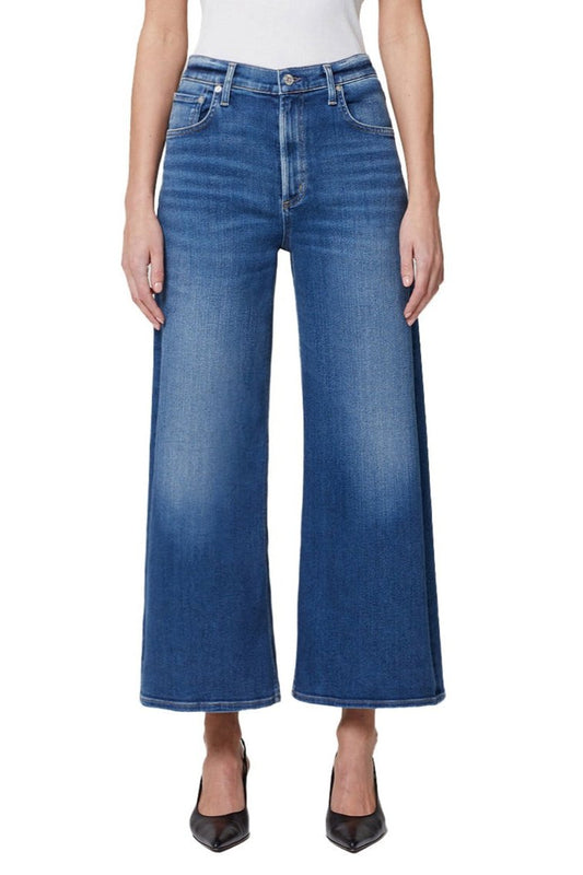 Citizens Of Humanity Crop Lyra Wide Leg Jeans