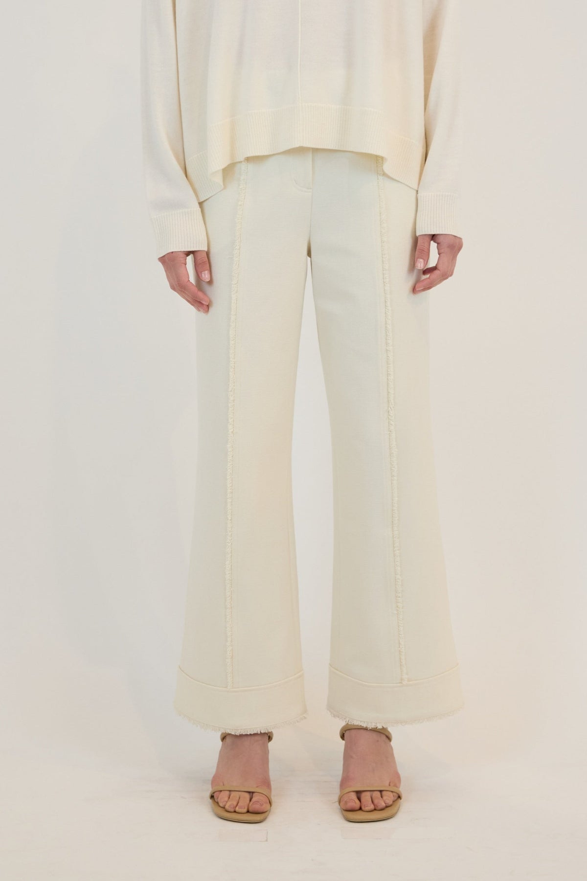 Simkhai Sully Wide Leg Cropped Pant