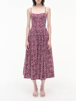 Simkhai Kittiya S/L Midi Dress