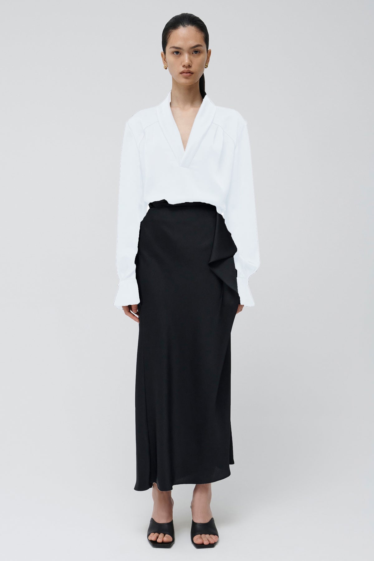 Simkhai Maisey V Neck Blouse