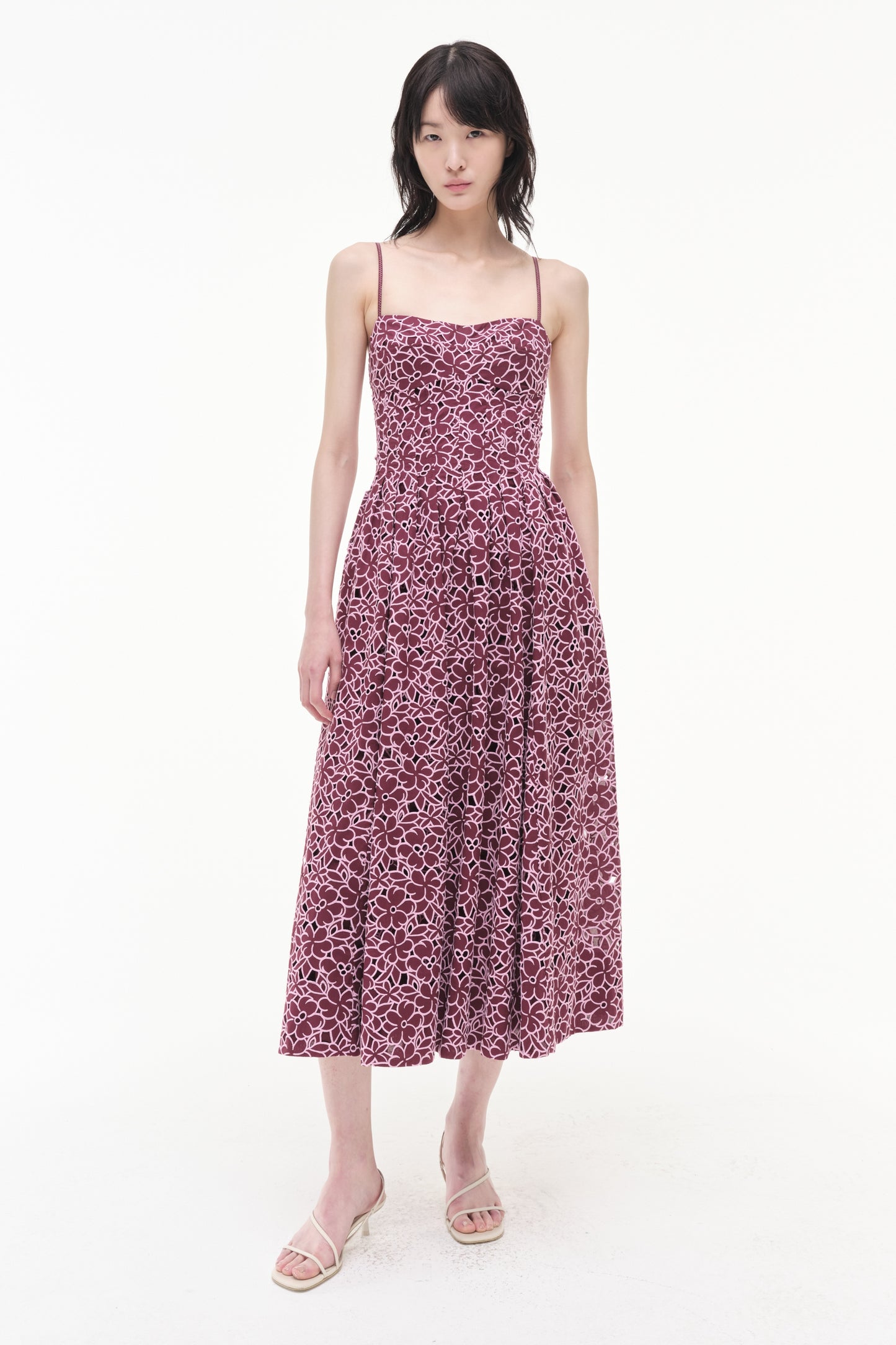 Simkhai Kittiya S/L Midi Dress