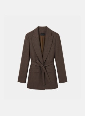 Tara Jarmon Virginie Tie Front Blazer