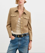 Nili Lotan Edna Cropped Jacket