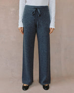 Bella Dahl Cashmere Blend Wide Leg Sweatpant