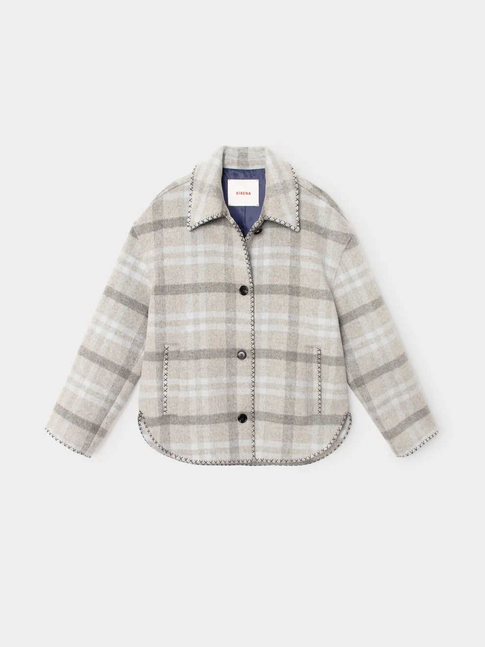Xirena Dean Frost Plaid Jacket