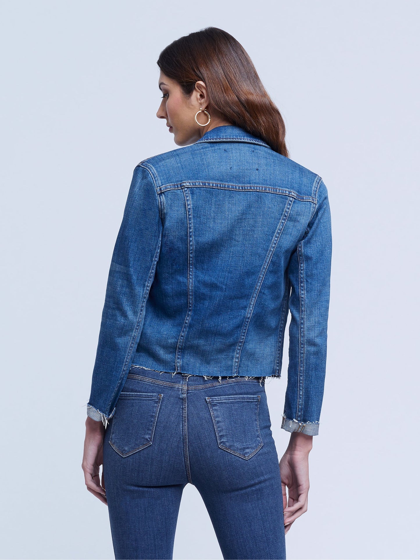 Lagence Janelle Slim Raw Jacket