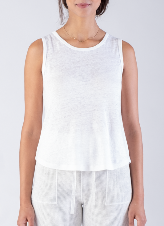 Margaret Oleary Shirttail Tank