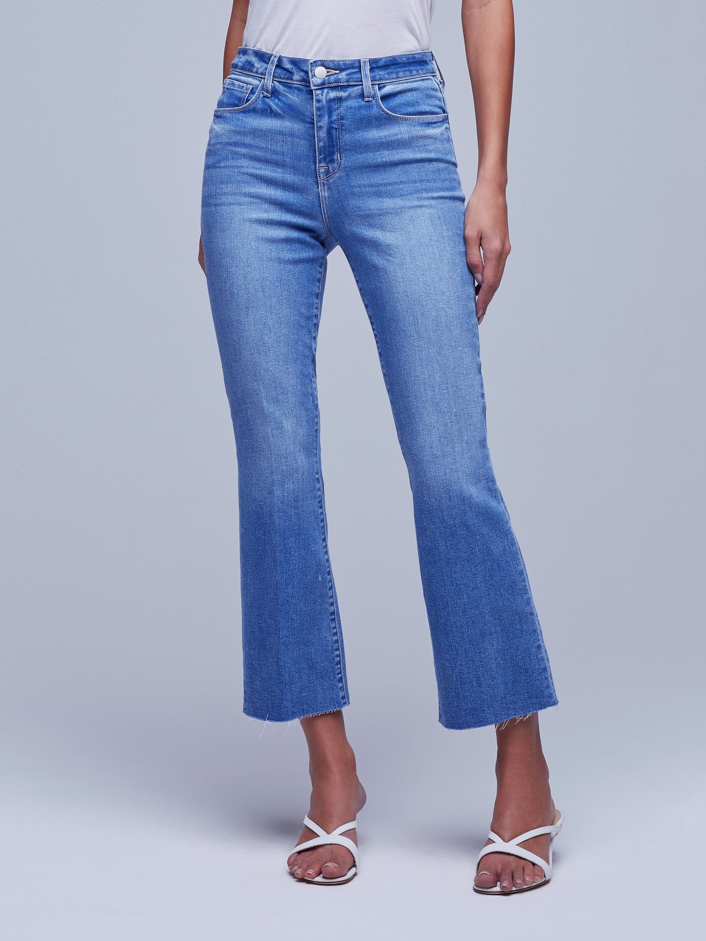 Lagence Kendra High Rise Crop Flare