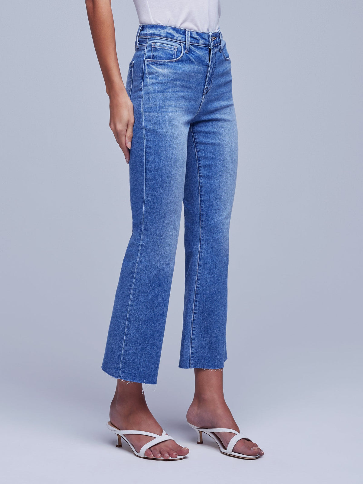 Lagence Kendra High Rise Crop Flare