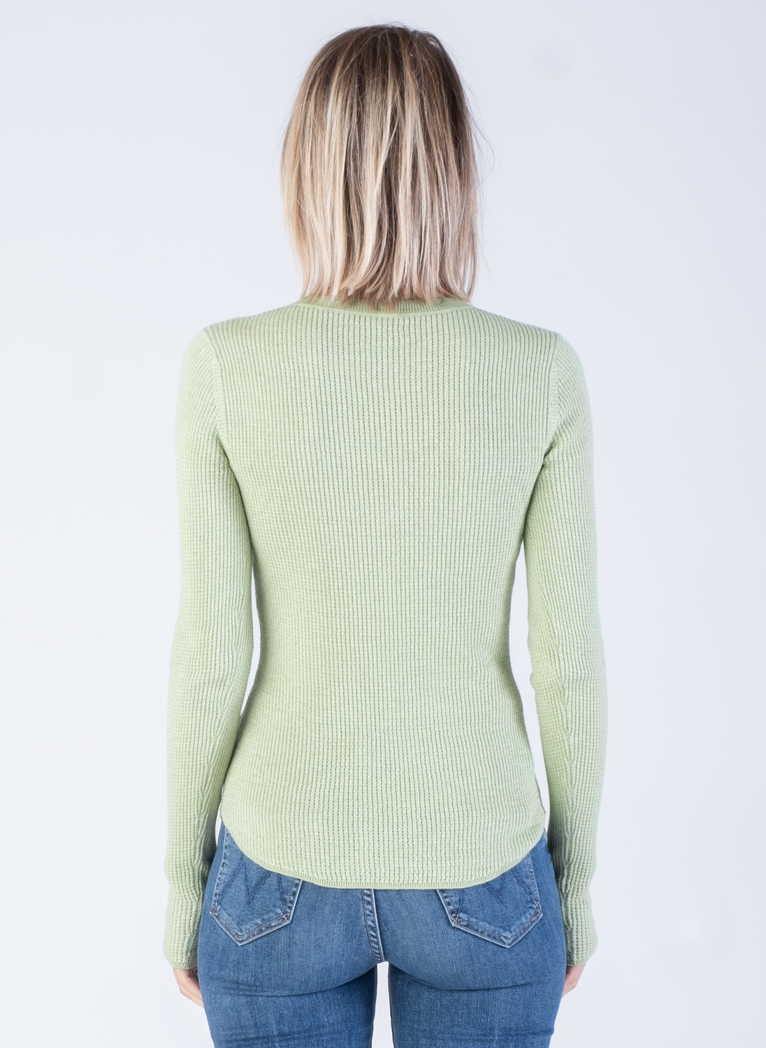 Margaret O'Leary Waffle Crew Top