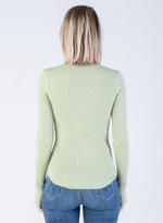 Margaret O'Leary Waffle Crew Top
