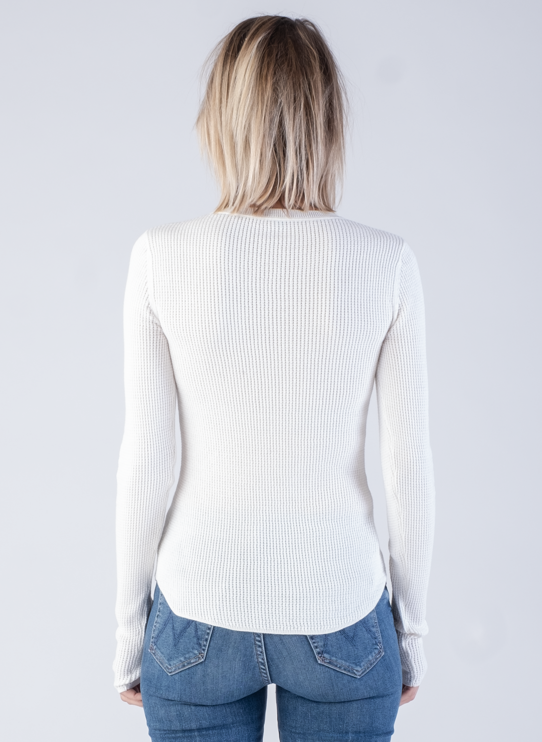 Margaret O'Leary Waffle Crew Top