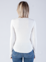 Margaret O'Leary Waffle Crew Top
