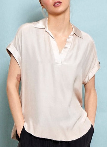 Go Silk Polo Top